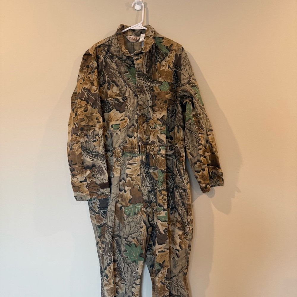 Walls Camouflage Jacket with Green and Brown